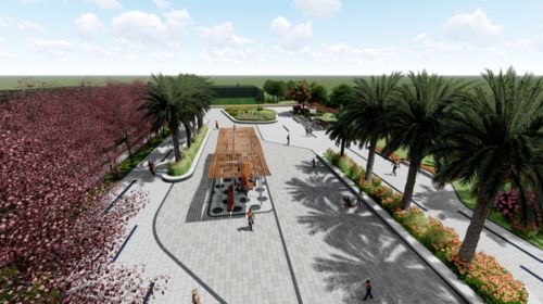 新銀灘正門大氣亮相，北海旅游項(xiàng)目建設(shè)邁入新進(jìn)程